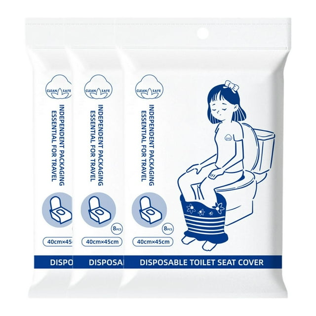 Fundas para asientos de inodoro,Fundas desechables para asientos de inodoro premium,Almohadillas para asiento de inodoro impermeables profesionales,Accesorios para cubiertas de inodoro fáciles