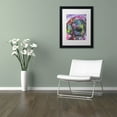 thumbnail image 4 of Trademark Fine Art "Purple Excitement" Canvas Art by Dean Russo, White Matte, Black Frame, 4 of 4