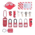 thumbnail image 1 of Kit De Etiquetado De Bloqueo, Candados De Bloqueo De Seguridad Profesionales Versátiles Para Trabajos Industriales, 1 of 7