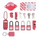 thumbnail image 1 of Kit De Etiquetado De Bloqueo, Candados De Bloqueo De Seguridad Profesionales Versátiles Para Trabajos Industriales, 1 of 7