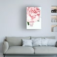 thumbnail image 2 of Trademark Fine Art Rosana Laiz Blursbyai Blush peony VII Canvas Wall Art, 2 of 4