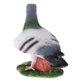 thumbnail image 3 of Preciosos adornos de resina con forma de panda para decoración de jardín. Gris blanco, 3 of 9