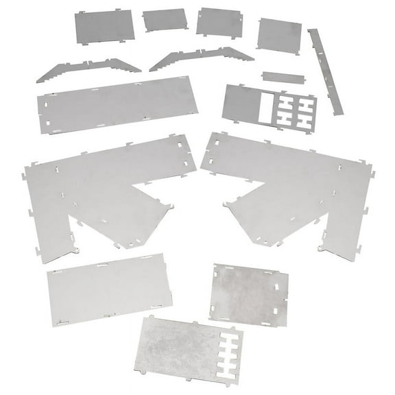 Camping Stove Foldable Wood Burning Stove Backpacking for Outdoor Picnic BBQ Camp Hiking,1* Camping Stove,Silver