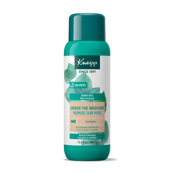 Baño de burbujas Kneipp: aromaterapia con eucalipto para bajo el clima