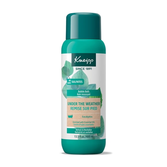 Baño de burbujas Kneipp: aromaterapia con eucalipto para bajo el clima