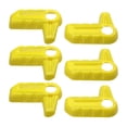 thumbnail image 1 of Unique Bargains 6 Pcs Housse de Poignée d'Interrupteur de Retrait de Toit Rigide pour Jeep Wrangler JL JLU 2018-2023 Jaune, 1 of 7