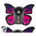 thumbnail image 2 of 100pcs en 1 Rouleau de Grande Taille en Forme de Papillon Auto-Adhésif Gel Ongles Extensions Formes pour Ongles Acryliques Pointes, 2 of 8