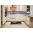 thumbnail image 6 of Ahgly Company Machine Washable Indoor Rectangle Transitional Midnight Gray Area Rugs, 7' x 9', 6 of 7