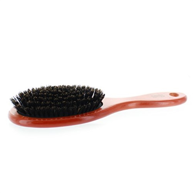 elegant brushes antistatic oval cushion boar brush large, 3.4 ounce