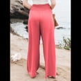 thumbnail image 5 of Women Linen Palazzo Pants, 5 of 8