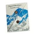 thumbnail image 3 of Libro de programación de cuaderno de diario con botón de cierre de notas de notas redacción de regalos Montaña de nieve, 3 of 8