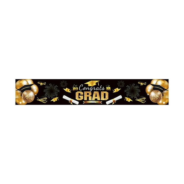 Graduation Banner Decoration Wallpaper Holiday Party Background Senior Banner Wallpaper Holiday Background Class Holiday Party Decor Back Drop