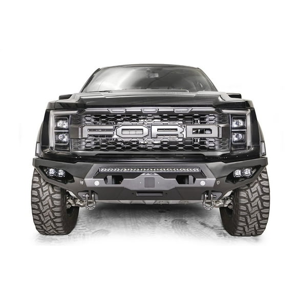 Fab Fours Fr21 X5351 1 Matrix Front Bumper Fits 21 22 Fits/For F 150 Fits select: 2021-2023 FORD F150 RAPTOR