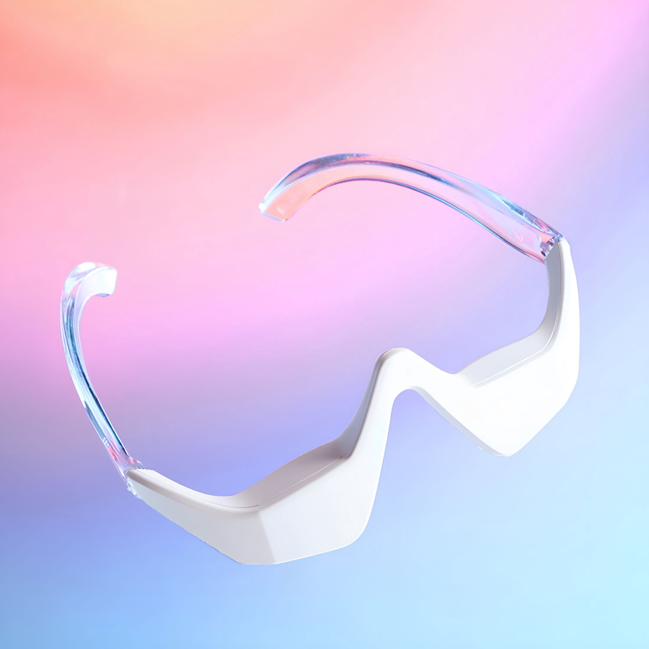 OITY Red Light Glasses Advanced Under-Eye Renewals Therapys Microcurrent Eye Beauty Device Diminishes Dark Circles and Wrinkles at the Source Eye Protection for Red Light Therapy