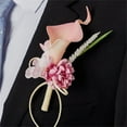 thumbnail image 3 of Dainty Calla Lily Flower Brooches Pins for Women Men Wedding Corsage Pink White Flowers Brooch Lapel Pin Suit Collar Dress Accessories Fashion Floral Jewelry for Party, 3 of 6