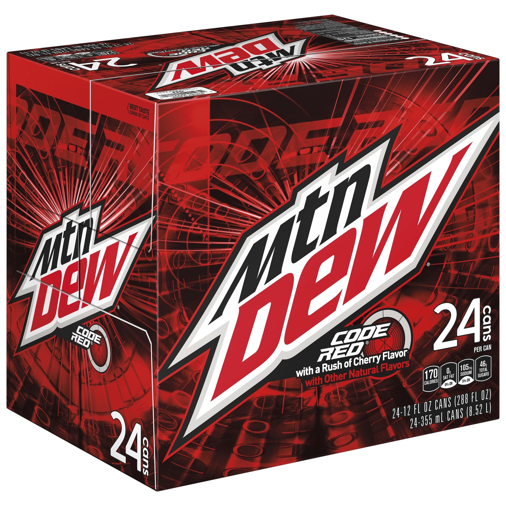Mountain Dew Code Red Soda With A Rush Of Cherry Flavor 12 Fl Oz 24 Count Walmart Com Walmart Com Mountain Dew Code Red Soda With A Rush Of Cherry Flavor 12 Fl Oz 24 Count Walmart Com Walmart Com