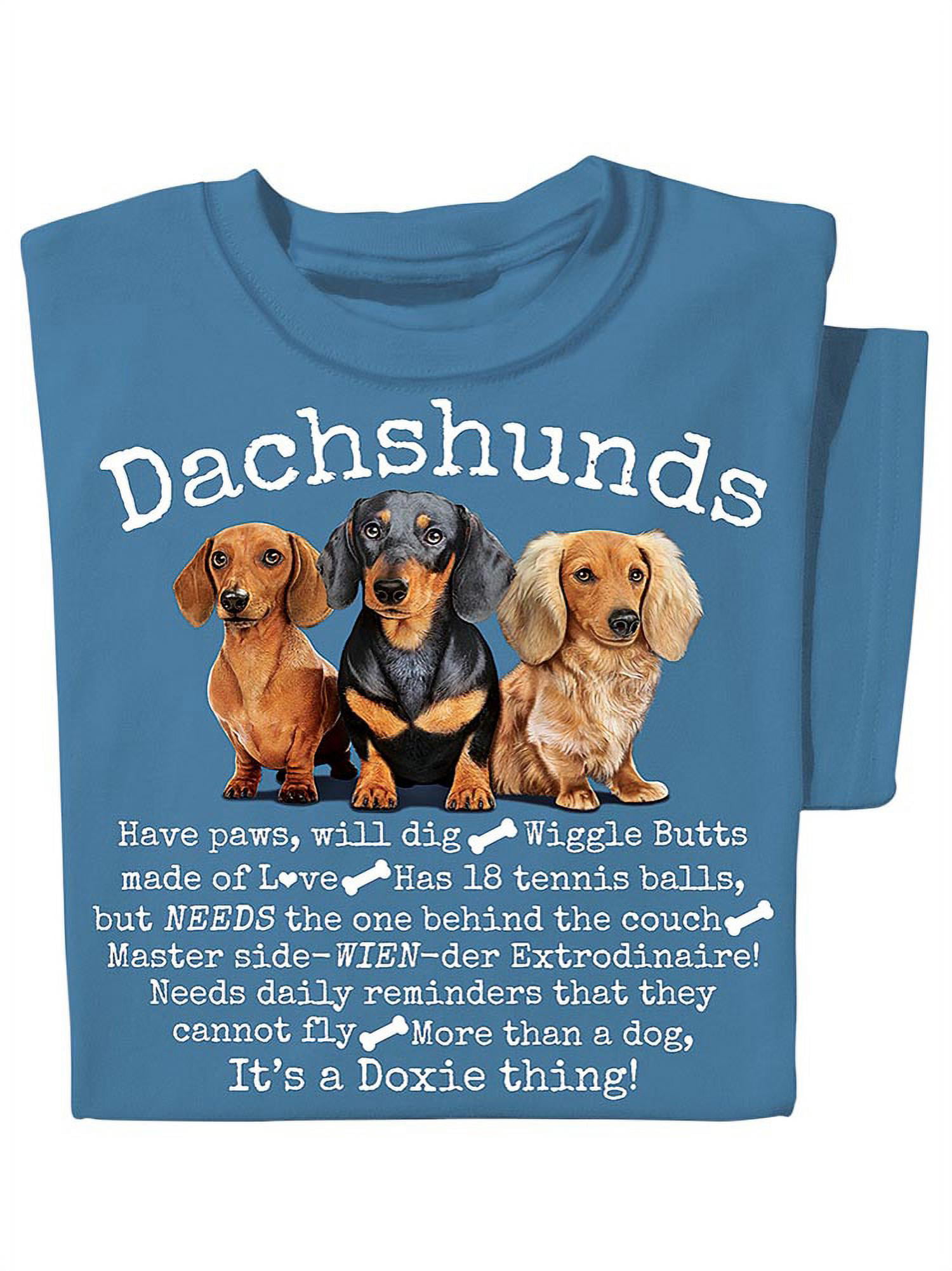 Watercolor Daschund Weiner Dog Pet Baby Casual Round Neck Tee Shirts Short Sleeve Tops