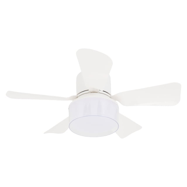 Ceiling Fan with Lights, Timer Function Screw in E26 Base Ceiling Fan in Light for Bedroom Garage Kitchen Bathroom Living Room