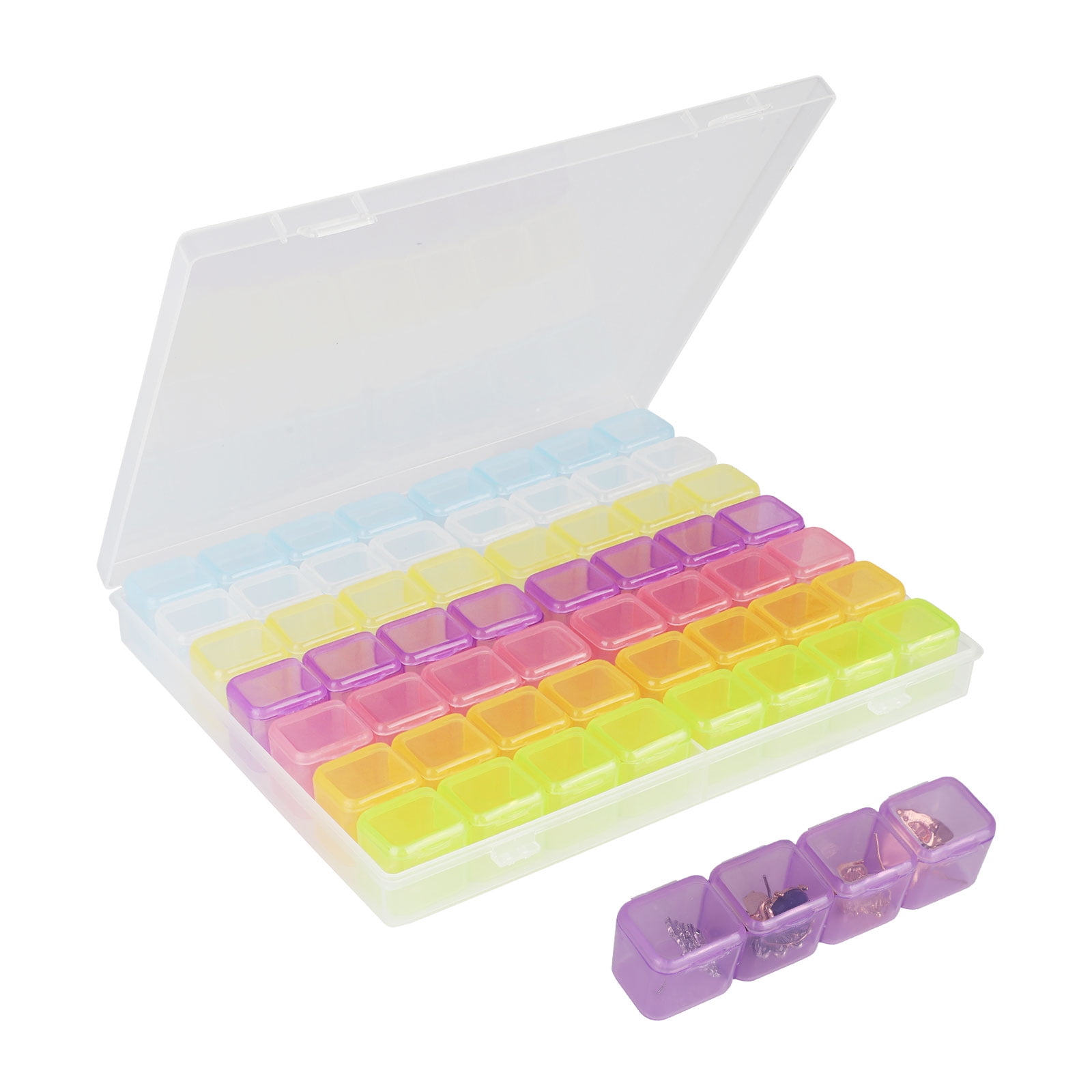 EEEkit 56 Slots Diamond Painting Storage Containers, Diamond Embroidery