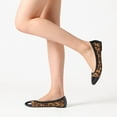thumbnail image 5 of Dream Pairs Women's Ballerina Ballet Flats Classic Pointed Toe Slip On Shoes SOLE-FLEX LEOPARD Size 6.5, 5 of 5