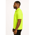 thumbnail image 2 of Expert Brand Men's DriMax™ Athletic Dry Fit Golf Polo, Safety Yellow, Small, 2 of 7