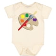 thumbnail image 3 of Inktastic Artist Palette and Brush Boys or Girls Baby Bodysuit, 3 of 5