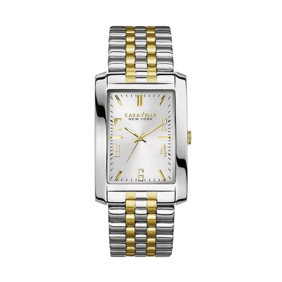 Bulova Caravelle Men's Silver Dial Quartz Watch 45A123