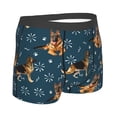 thumbnail image 2 of KLL German Shepherd Dog Men's Cotton Boxer Briefs Underwear-Large, 2 of 8