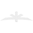thumbnail image 2 of 84"W x 24 1/2"H x 4"D x 6"F, 7/12 Pitch, Alberta Architectural Grade PVC Gable Bracket, 2 of 8