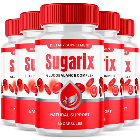 Sugarix Glucobalance Complex Capsules Natural Support Formula 300 Capsules