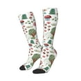 thumbnail image 2 of Balery Frog And Forest Plants Fun Novelty Socks Men'S Women'S Crew Socks Funny Crazy Novelty Socks Quirky And Cool Socks, 2 of 9
