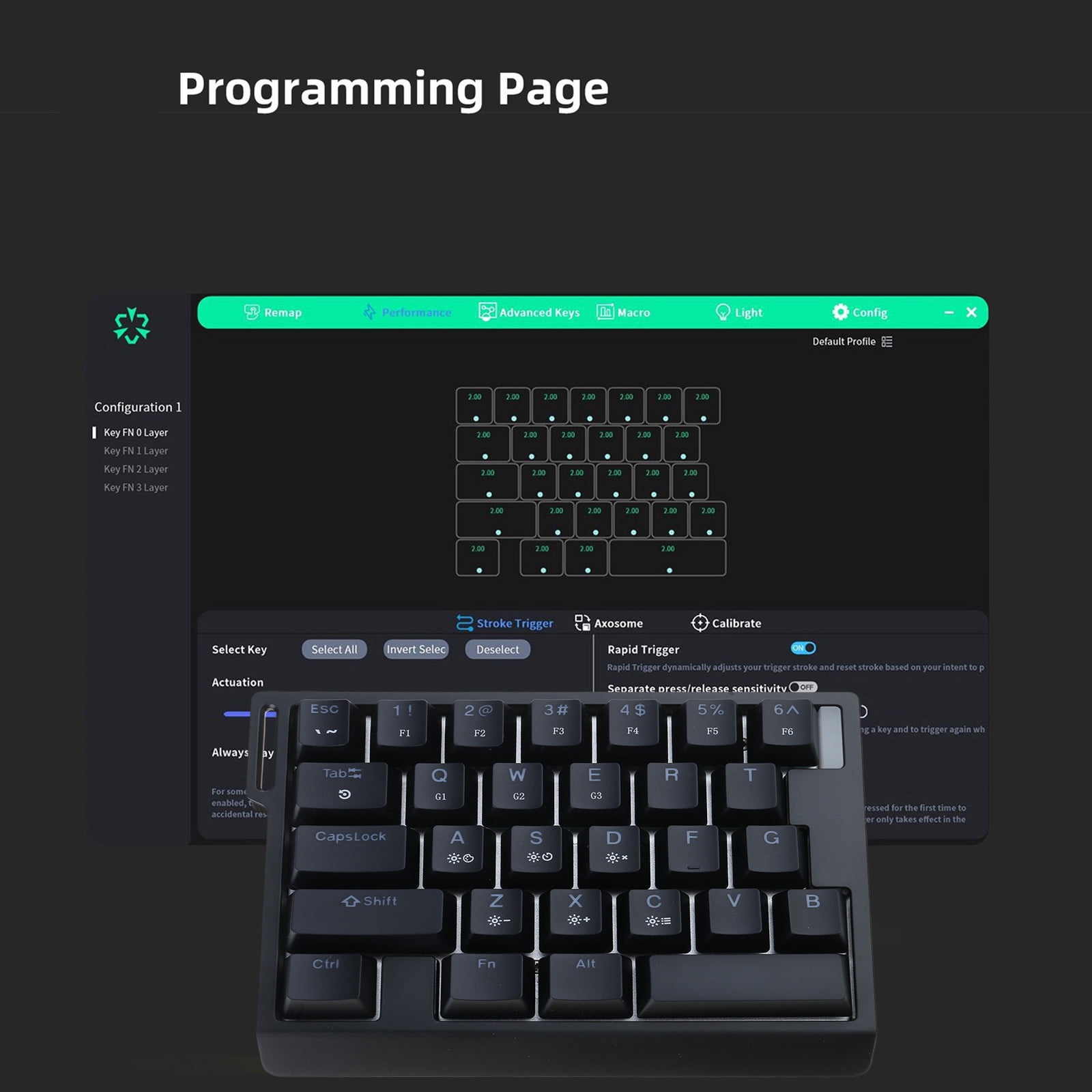 HE30 Corded Mechanical Keyboard With Switches Ensuring Quick Action And Smooth Operates For Gamers