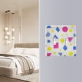 thumbnail image 4 of Yayeee Toggle Light Switch Wall Plate 2-Gang 4.56"x4.48" Decorative Outlet Cover, Yellow Retro Round, 4 of 7