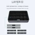 thumbnail image 3 of Tool Organizer, Small Parts and Screw Organizer Tool Box with Removable Compartments, 3 of 6