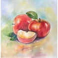 thumbnail image 3 of Atelier B Art Studio 20x20 Black Modern Framed Museum Art Print Titled - Succulent Apples, 3 of 5