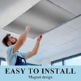 thumbnail image 6 of Gray Ombre Fluorescent Light Covers, Modern Abstract Art Farmhouse Gradient Magnetic Light Covers for Ceiling Lights, Fluorescent Ceiling Shade Filters for Classroom Bedroom Office 4x2Ft x 4PCS, 6 of 8