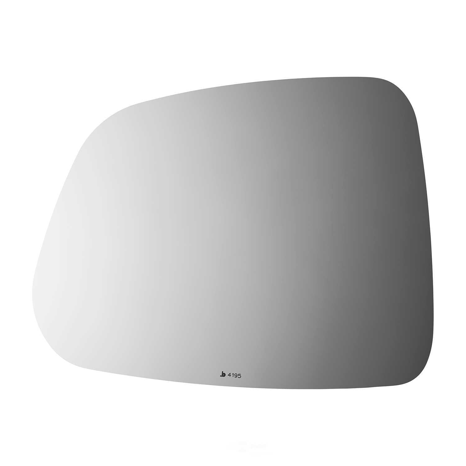 Burco Side View Mirror Replacement Glass - Clear Glass - 4195