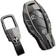 thumbnail image 1 of Zinc Alloy Key Fob Cover,Keychain,Full Protection Car Key Case for Benz A B C E S R V G M ML CLA CLS GLA GLC GLE GLS SL SLC GLK GL SLK Class Smart Keyshell Accessories,Gun Color,For Mercedes Benz A, 1 of 7