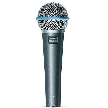 Shure BETA 58A Professional Studio Supercardioid Dynamic Vocal Mic Microphone