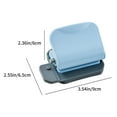 Iumwxz Tax Free Weekend Hole Punch 6 Holes Manual LooseLeaf Hole Punch