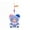 Blue, variant on Cartoon Cute Doll Plush Toy Keychain Small Pendant