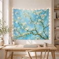 thumbnail image 5 of Almond Blossom Tree in Impressionist Blue Sky, Peaceful Boho for Nature Lovers, Floral Botanical Wall Art, Wedding Gift, Tapestry Wall Hanging for Bedroom and Living Room, 5 of 7