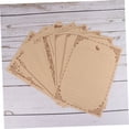 thumbnail image 4 of BESTYASH 10Set Creative Vintage Writing Paper Black Kraft Stationery for Expressing Emotions and Letters, 4 of 8