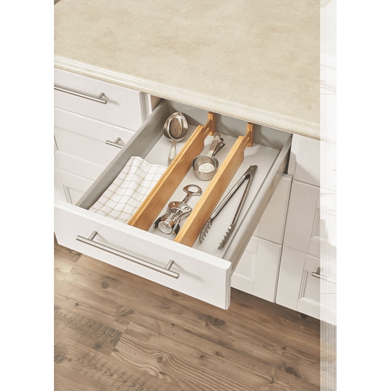 Better Homes & Gardens Bamboo Drawer Dividers, Set of 2 photo 2