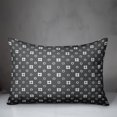 thumbnail image 2 of Creative Products Gray Floral Pattern 14x20 Spun Poly Pillow, 2 of 2