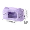 thumbnail image 3 of Large Capacity Pencil Case, Cute Cat Ear Pencil Pouch for High School, College, Teachers, Office & Travel Use, Makeup Bag for Teens and Adults, 3 of 8