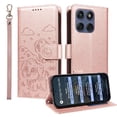 thumbnail image 1 of Funda Cartera GANGXUN con Diseño de Perrito en Relieve para Motorola Edge 60 Pro 5G , Protección 360° con Ranuras y Correa Desmontable, 1 of 6