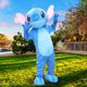 thumbnail image 5 of Disfraz de mascota azul de Lilo y Stitch, personaje de dibujos animados de anime, trajes de cosplay para adultos, publicidad, espectáculos, carnaval, disfraces, 5 of 5