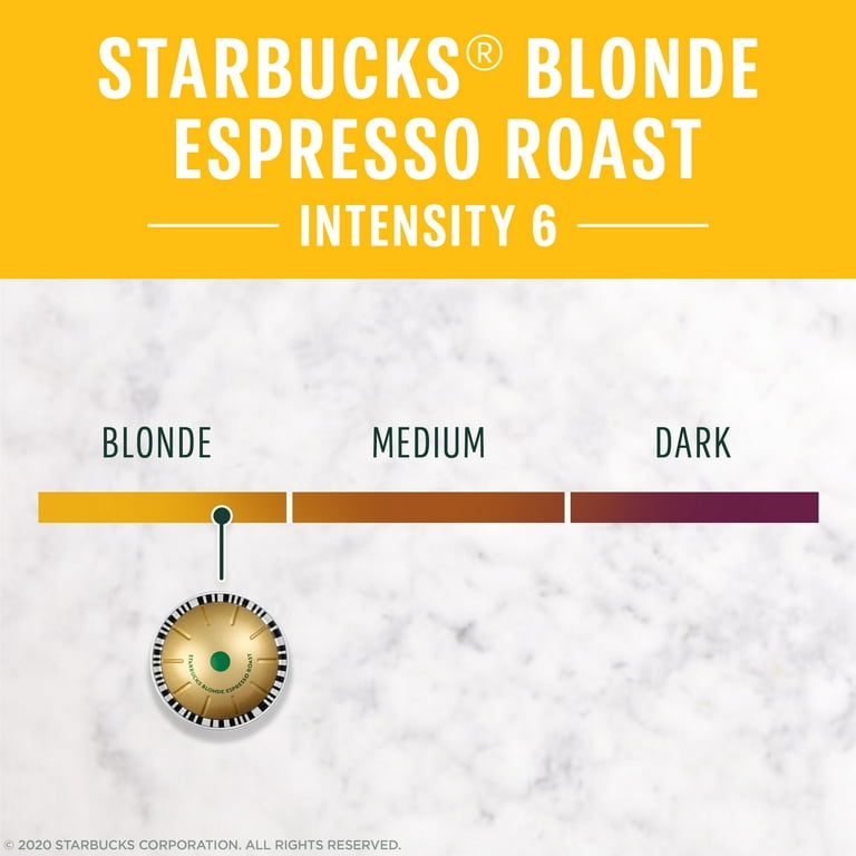 Starbucks by Nespresso Vertuo Line Pods Light and Medium Roast Coffee  Variety Pack - 24ct