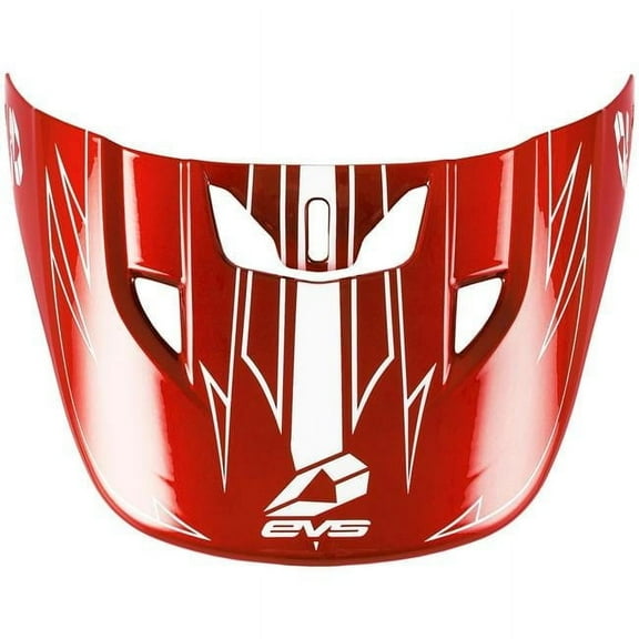 EVS T3 Pinner Youth Helmet Replacement Visor/Peak Red